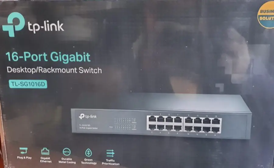 Tplink 16 Port Desktop/Rackmount switch