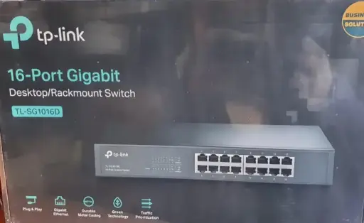 Tplink 16 Port Desktop/Rackmount switch