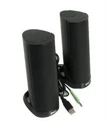 Dell AX210 USB Stereo Speaker System – Black